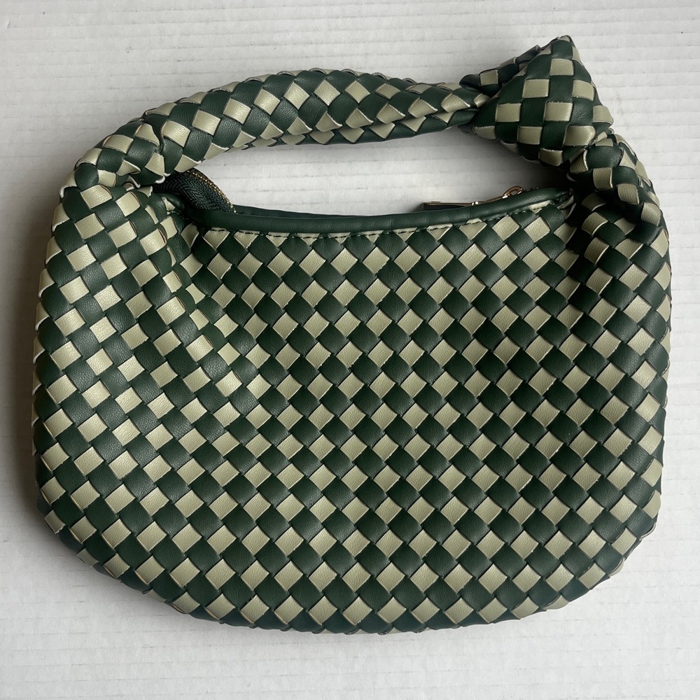 Anthropologie The Brigitte Satchel by Melie Bianco: Check Edition - Picture 3 of 4